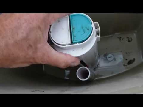 How to easily fix the push button cistern no tools required