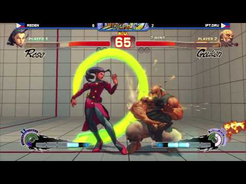 Imperium USF4 9/13 WFinals Reden (Rose) vs IPT.Dru(Gouken)