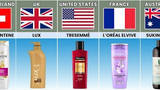 Shampoo From Different Countries