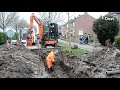 Het is weer raak: derde waterleidingbreuk deze week in dezelfde straat in Vroomshoop