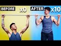 Go From 0 To 10 Pull Ups In A Row FAST