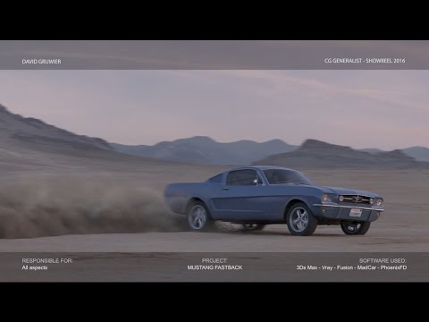 David Gruwier - CG Generalist showreel 2016