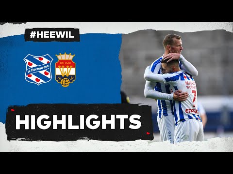DRIE belangrijke PUNTEN! | Highlights sc Heerenveen - Willem II | Eredivisie 2021/2022