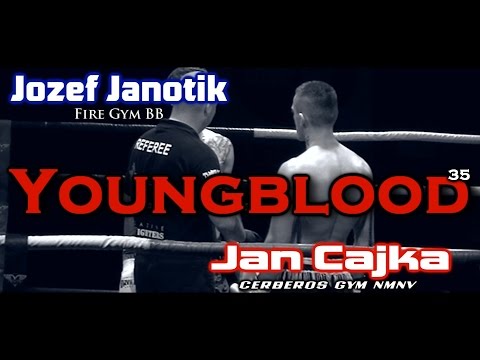 Youngblood 35 - Jan Cajka(Cerberos gym) vs Jozef Janotik(Firegym bb) muay thai 18.10.2014