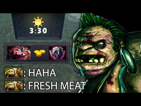This is Happen when Pudge got 3Mins Vanguard in 7.33 Patch! | Genius Pudge