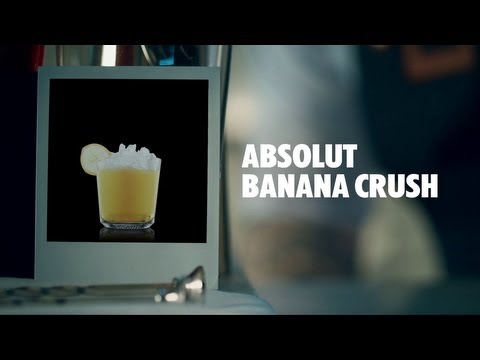 ABSOLUT BANANA CRUSH DRINK RECIPE - HOW TO MIX