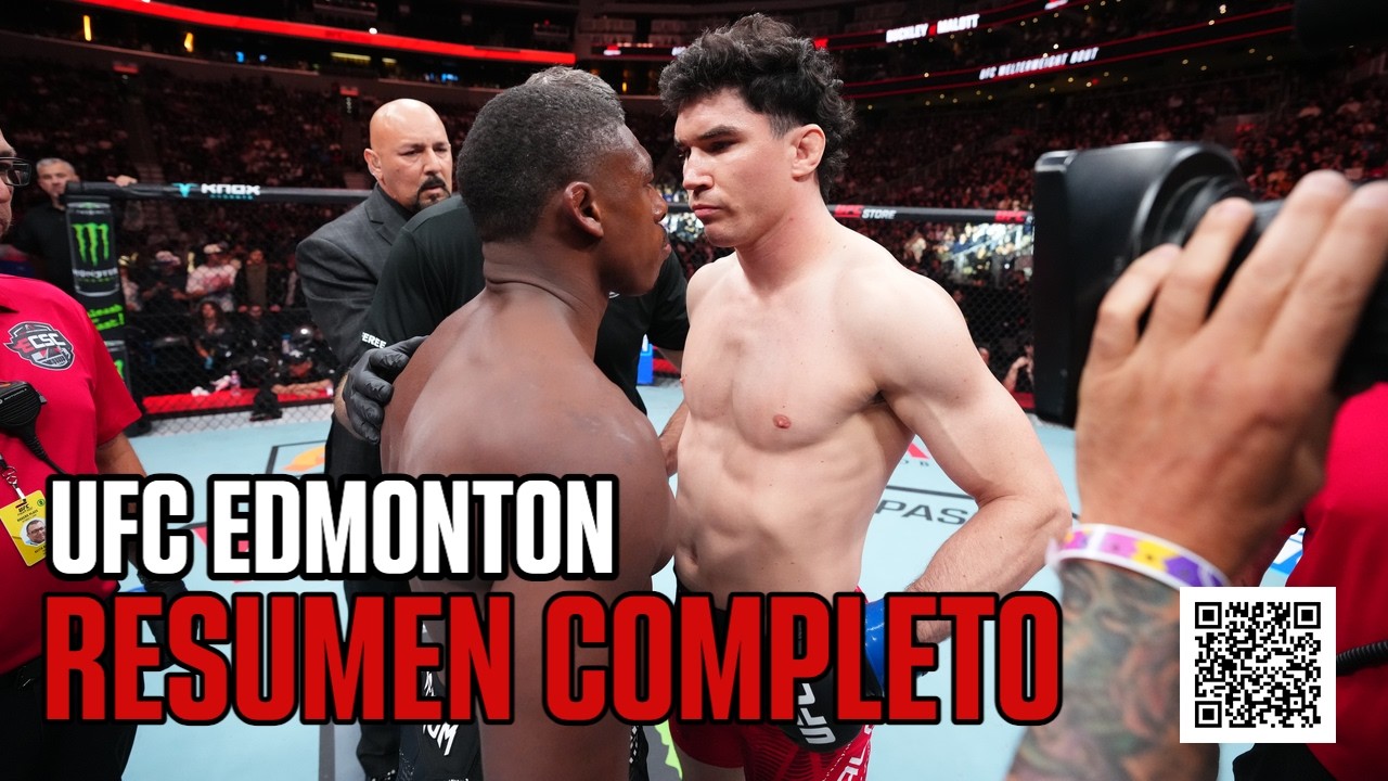 #UFCEdmonton Resumen del Evento Completo