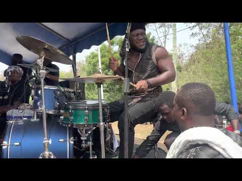 ATO BONA MASSIVE CRAZY DRUM PLAY 🥁🔥🔥 MUST WATCH 😱😱😱 THE PASSION ALONE😍😘 HE'S ANGRY WITH THE DRUMS 😂