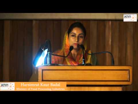 Aspire to turn India into the food factory for the world in the next few years: Harsimrat Kaur Badal