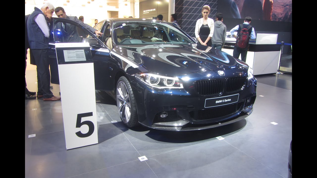 BMW 5 Series in India at Delhi Auto Expo 2016
