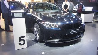 BMW 5 Series in India at Delhi Auto Expo 2016