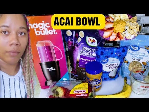 Attempting To make This ACAI BOWL FROM SMOOTHIE KING 🤣 WATCH TIL THE END