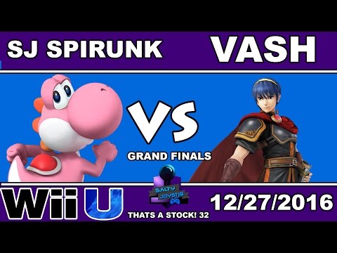 Thats A Stock 32 SJ Spirunk Yoshi Vs Vash Marth Grand Finals