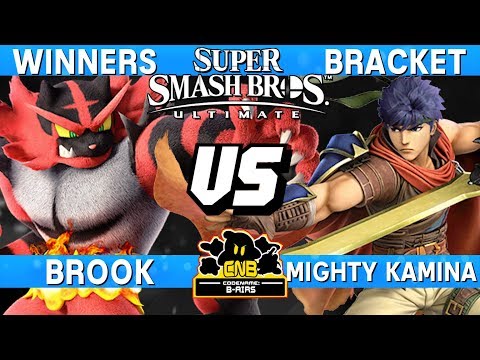 Smash Ultimate - Brook (Incineroar) vs Mighty Kamina (Ike) - CNB 165 Winners Bracket