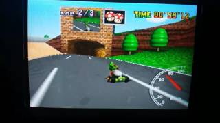 Luigi Raceway 3lap 1'58"56 (NTSC 1'38"60)