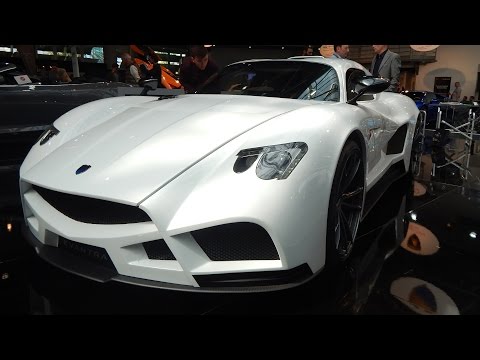Thumbnail for Top Marques 2016: inside the show: Mazzanti Evantra, MC12, Icona Vulcano, 918,...HD by Car