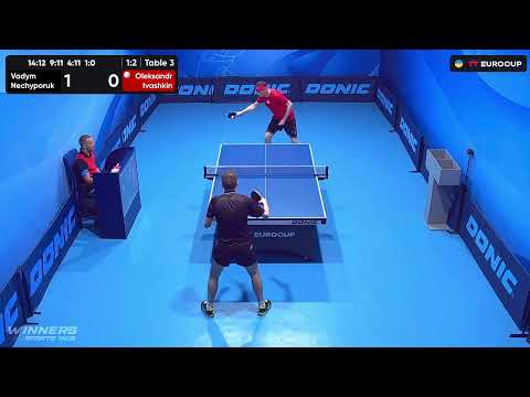 18:50 Vadym Nechyporuk - Oleksandr Ivashkin 22.09.2023 TT Euro.Cup Ukraine Star. TABLE 3