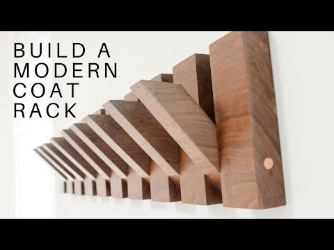 Modern Coat Rack : 8 Steps (with Pictures) - Instructables