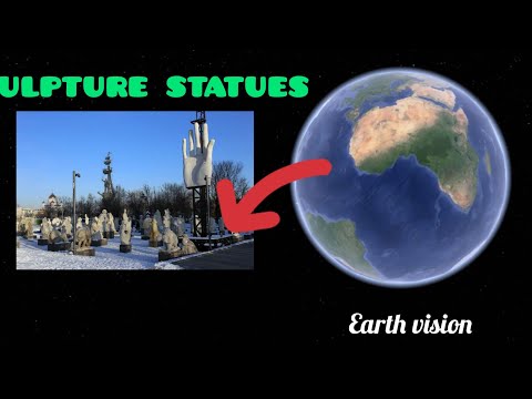 Most Number of Fabulous Sculptures at one place in Moscow