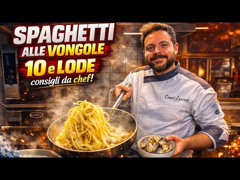 Spaghetti with Clams, A+ (with a chef's advice)