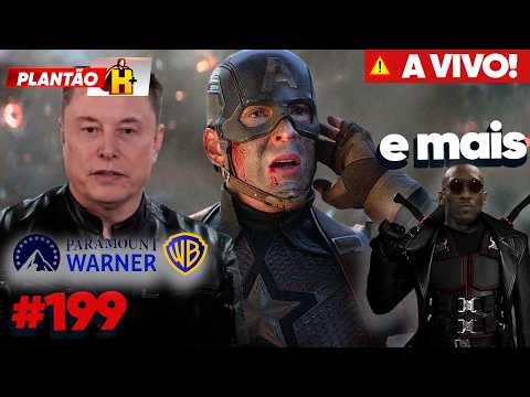 ELON MUSK SÓCIO DA PARAMOUNT,  VINGADORES ULTIMATO E ''BLADE'' VS KEVIN FEIGE - PLANTÃO H+ #199
