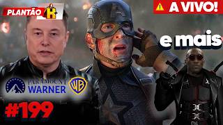 ELON MUSK SÓCIO DA PARAMOUNT,  VINGADORES ULTIMATO E ''BLADE'' VS KEVIN FEIGE - PLANTÃO H+ #199