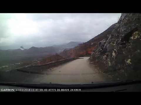 DRIVE #114: Cista Provo-Katuni-Kreševo (Croatia) (timelapse 4x) *Read Description*