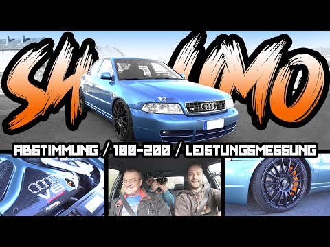 Marius Audi S4 B5 Limo - Tuning / 100-200 / Performance measurement - TUNETEC - | Philipp Kaess |