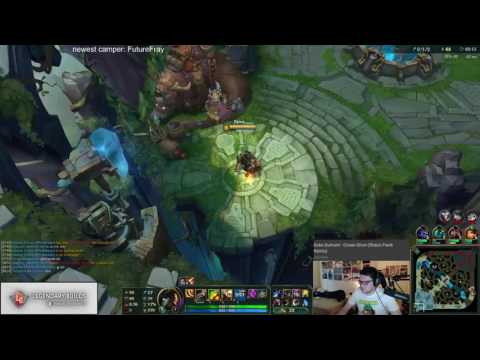 TSM Dyrus (against Annie Bot) - Gangplank vs  Gnar - Best Gangplank Top - Patch 6.20 Ranked Gameplay