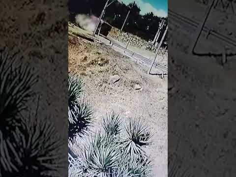 Impactante accidente en bus red en Lo Barnechea