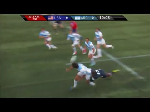 Great Argentine counter attack try