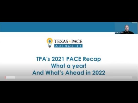 January T5: TPA's 2021 PACE Recap – What a year! And What’s Ahead in 2022