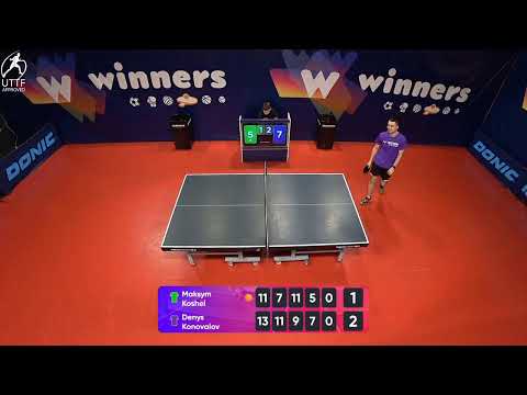 WINners League 24.01.2022  Koshel M. - Konovalov D. 21:00