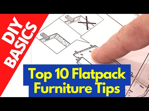 Top 10 Flatpack Furniture Tips