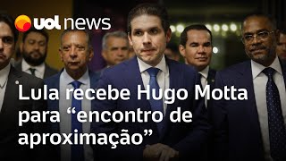 Lula recebe Hugo Motta na Granja do Torto para 'encontro de aproximação'