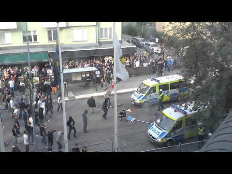 12/13 AIK Solna - Lech Poznan clash in Stockholm