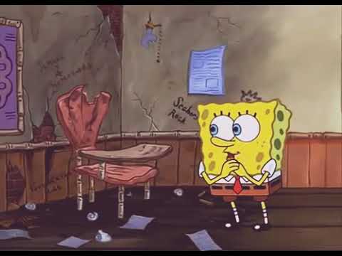 spongebob sad but its egg effect