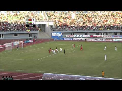 27th SEA GAMES MYANMAR 2013 - Football W Vietnam v Myanmar 15/12/13