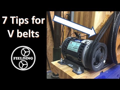 7 tips for best v belt performance