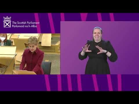 First Minister Statement: COVID-19 Update (BSL) - 1 February 2022