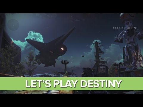 Let's Play Destiny Story Mode - Where Did The Wizard Come From?