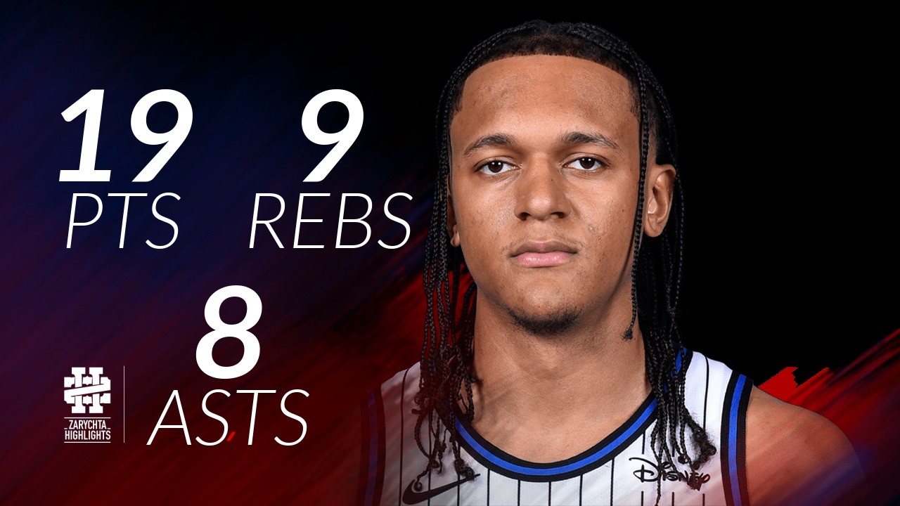 Paolo Banchero 19 pts 9 rebs 8 asts vs Suns 25/26 season