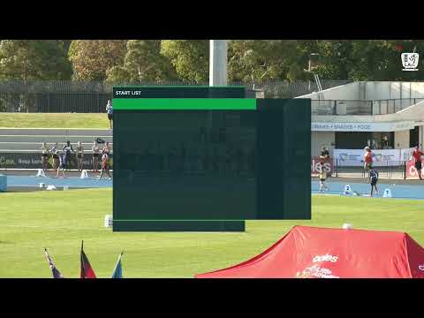 Boys U12 200m Timed Final 2: 2022/23 State Track and Field Championships