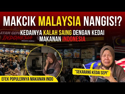 Kedai Indonesia Bikin Kedai Malaysia Sepi⁉️ Makanan Indonesia Makin Menjamur