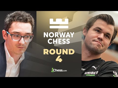 Magnus vs. Fabiano! Will He Bounce Back From His Defeat To Climb Leaderboard? Norway Chess 2024 Rd 4
