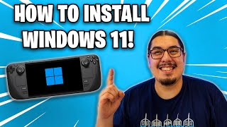 How To Install Windows 11 on Steam Deck! Not Dual Boot
