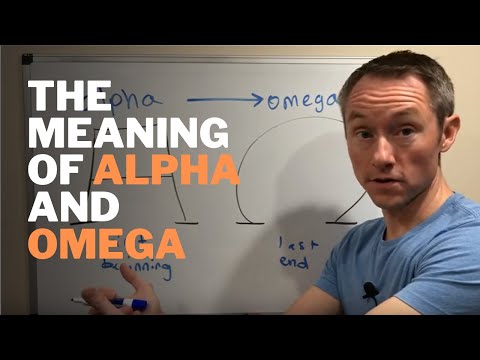 The Meaning of the Alpha and Omega Symbols in the Bible