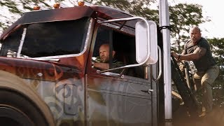 Погоня с вертолётом . Часть-1 \ Форсаж: Хоббс и Шоу Fast & Furious Presents: Hobbs & Shaw
