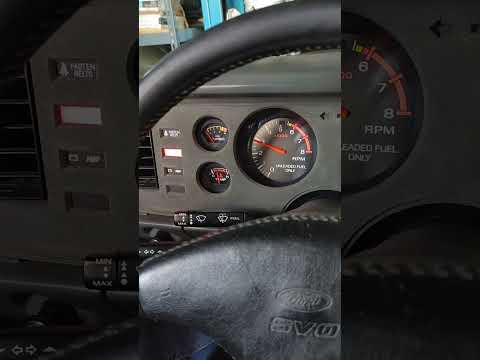 Thumbnail for 1986 Mustang SVO, stock exhaust, no cat