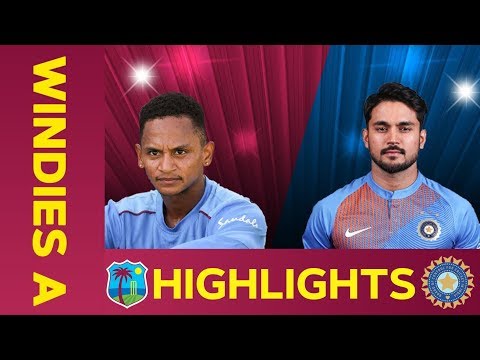 West Indies A vs India A - Match Highlights | 2nd ODI 2019 | India A Tour of West Indies